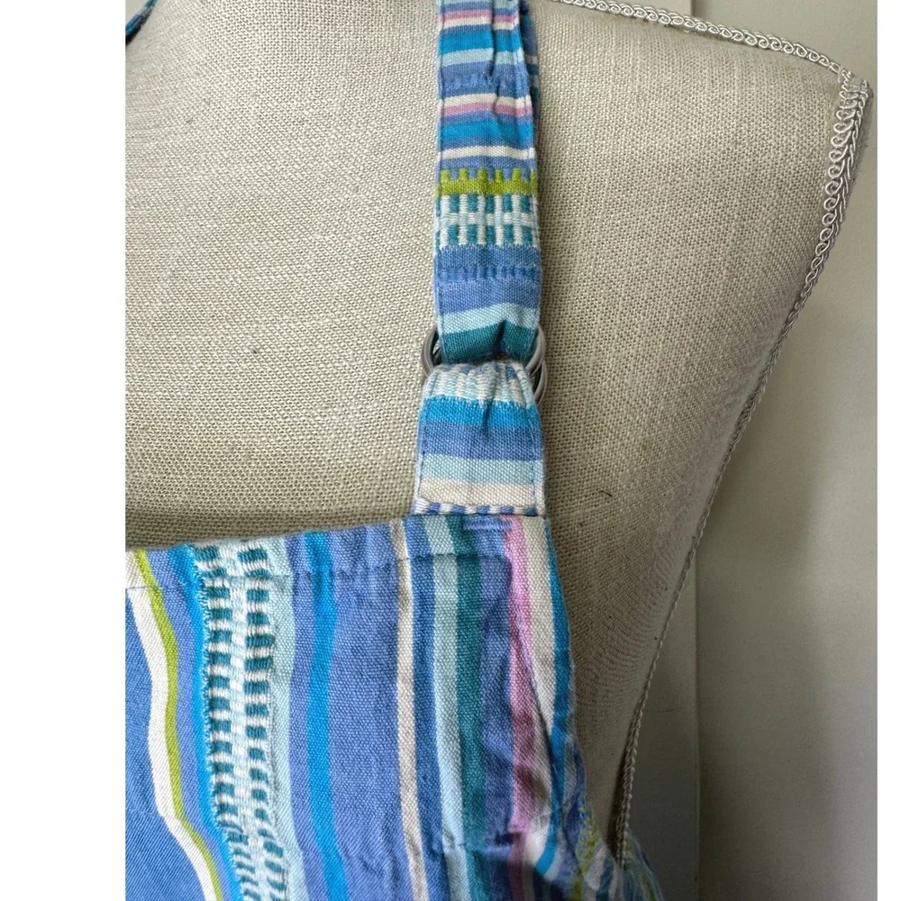 annie‎ selke Pine Cone Hill Dash & Albert Cotton Striped Apron